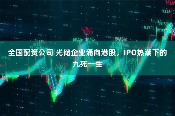 全国配资公司 光储企业涌向港股,IPO热潮下的九死一生